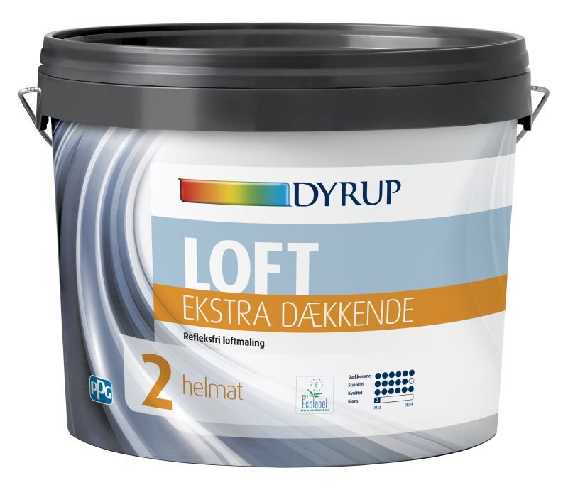 DYRUP LOFT Ekstra dækkende 2 - Tapet-maling.dk | Randers