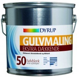 DYRUP GULVMALING EKSTRA DÆKKENDE OLIE 50 - DYRUP Maling