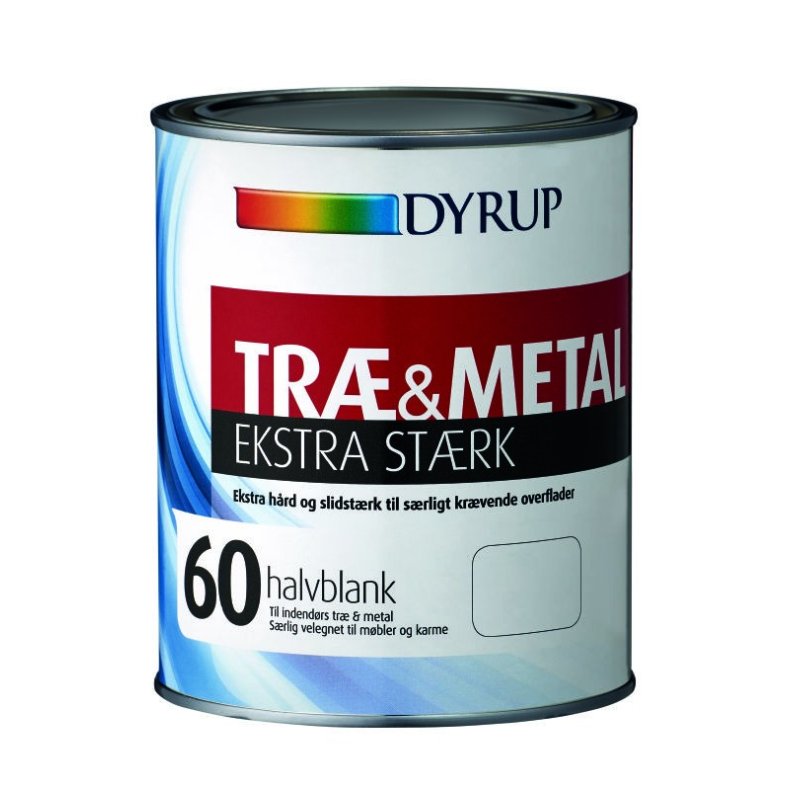 Dyrup Tr &amp; metalmaling ekstra strk 60