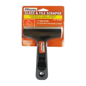 Glasskraber med 1 blad allway